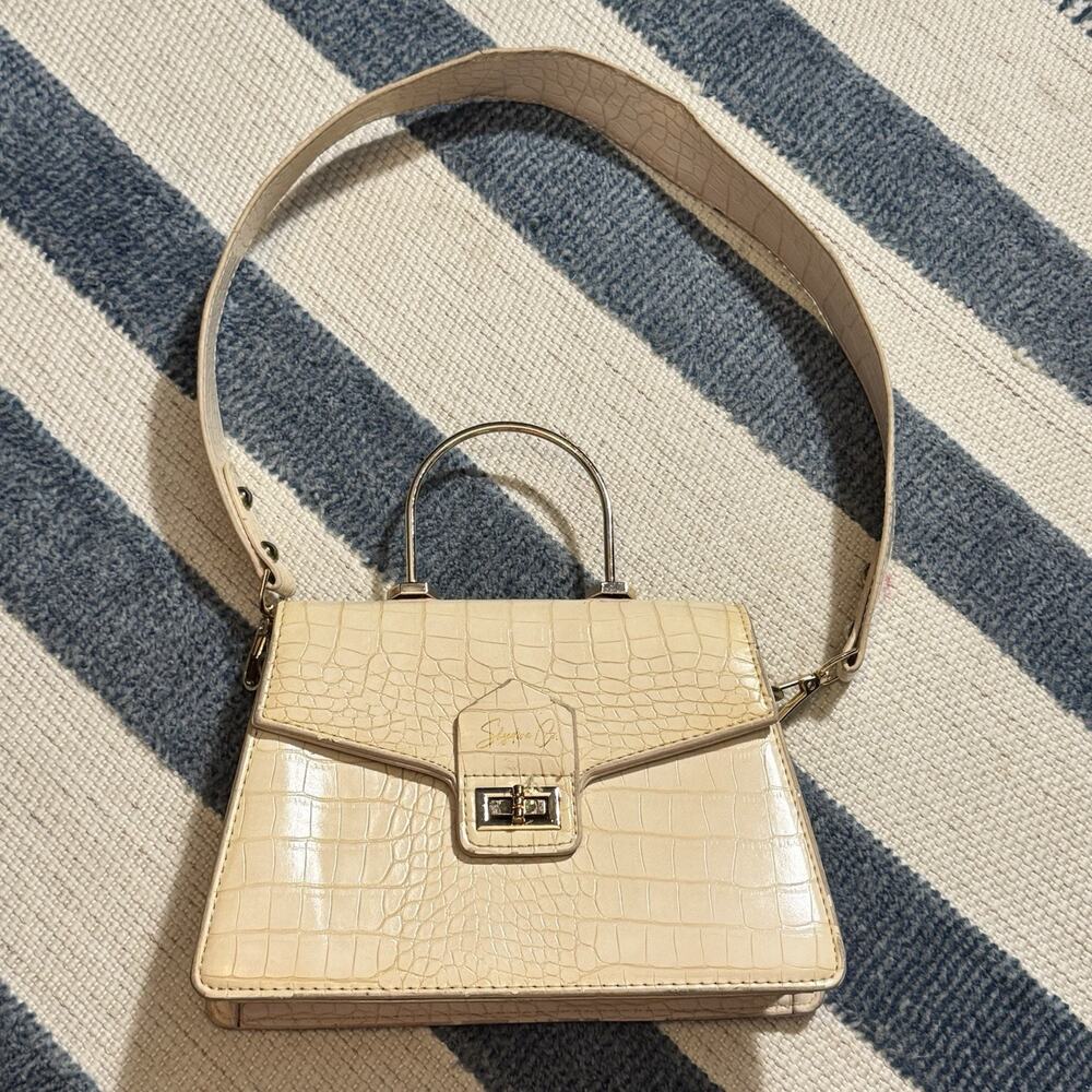 Shydiva Faux Crocodile Mini Gold Handle Y2K Coquette Old Money Satchel Purse